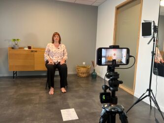 Tournage vido pour la formation