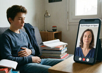 Pratique de la sophrologie en ligne:
