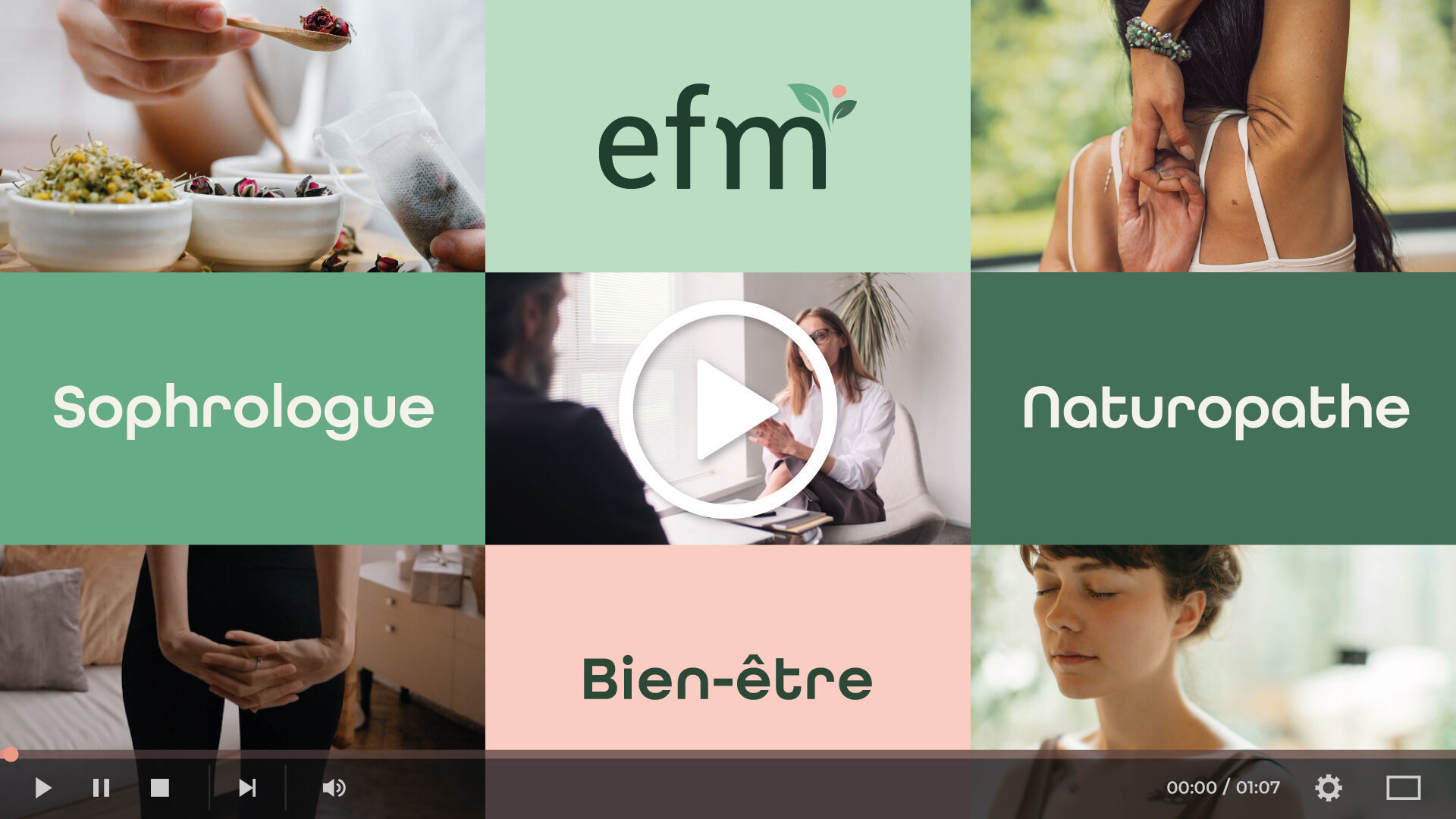 Vid�o de pr�sentation de EFM Bien-�tre