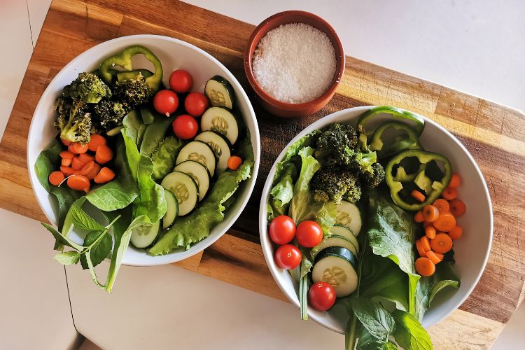 bols de l�gumes frais
