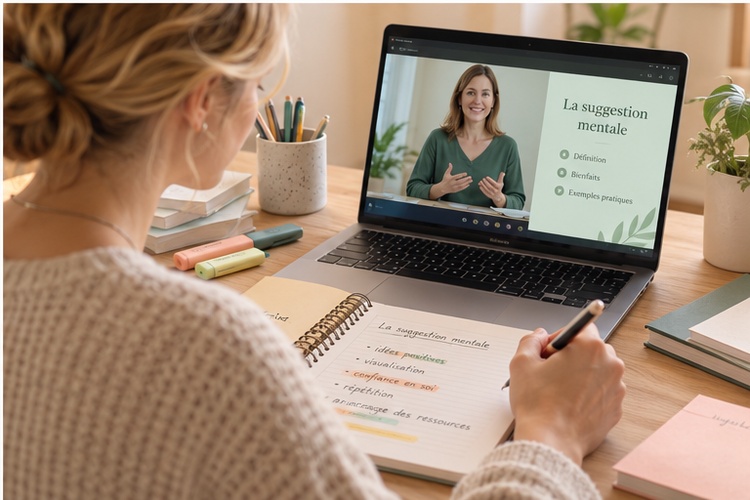 Apprendre la suggestion mentale en formation sophrologue � distance