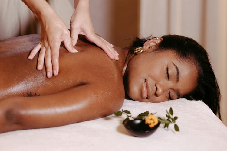 huilles essentielles - massage